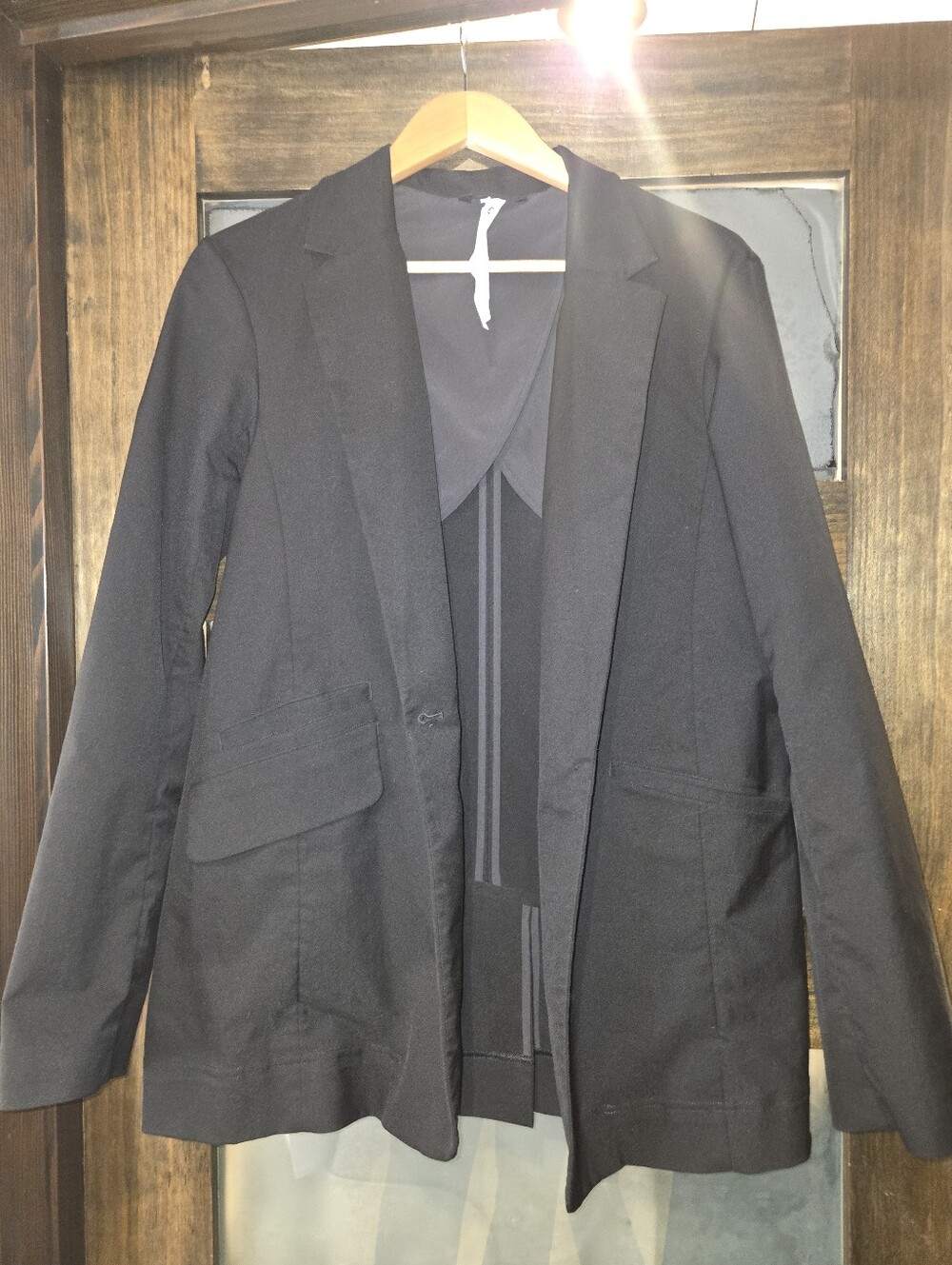 Black LULULEMON blazer Sz M